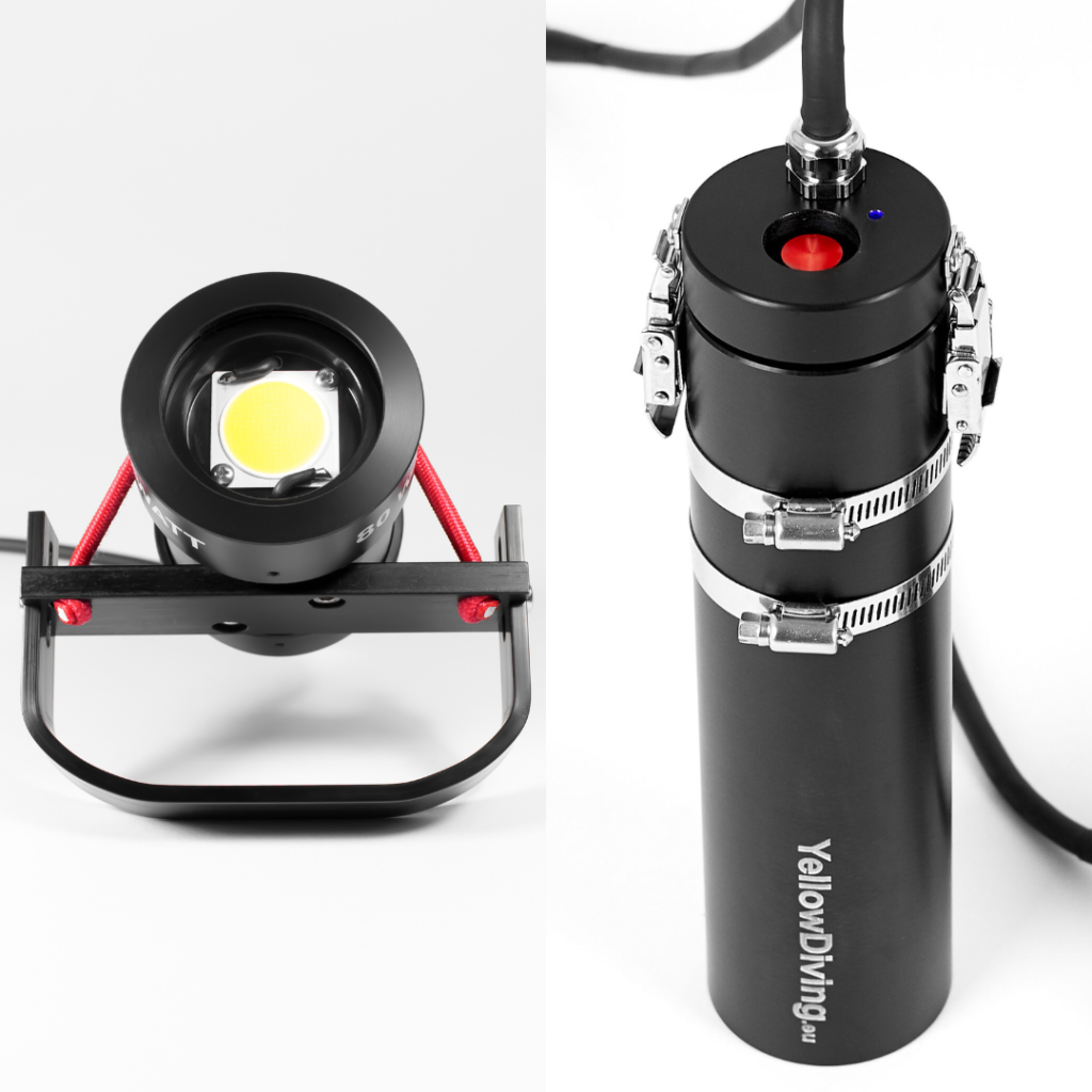 PERCH LV80 piezo backmount Yellow Diving